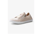 RIVERS - Womens Shoes -  Lasercut Lace Up Sneaker Chloe - Blush