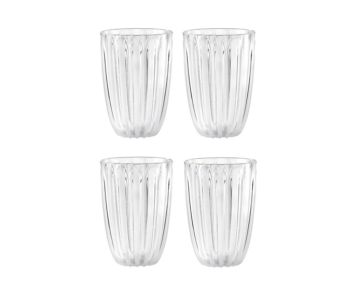 4pc Guzzini Dolcevita 470ml Tumblers Water/Juice Drink Glasses Mother of Pearl