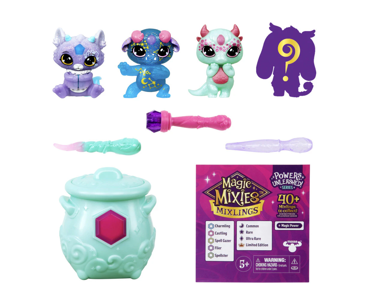 Magic Mixies Mixlings Shimmer Magic Mega Pack Kids Collectable Fun Play Toy 3+