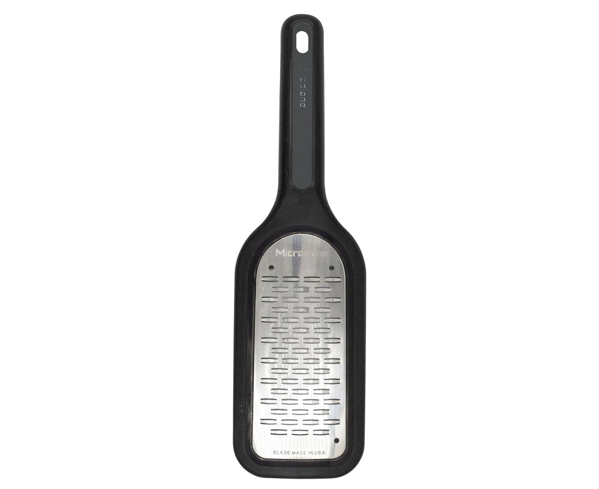 Microplane Select Series 18cm Medium Ribbon Grater Stainless Steel Zester Black