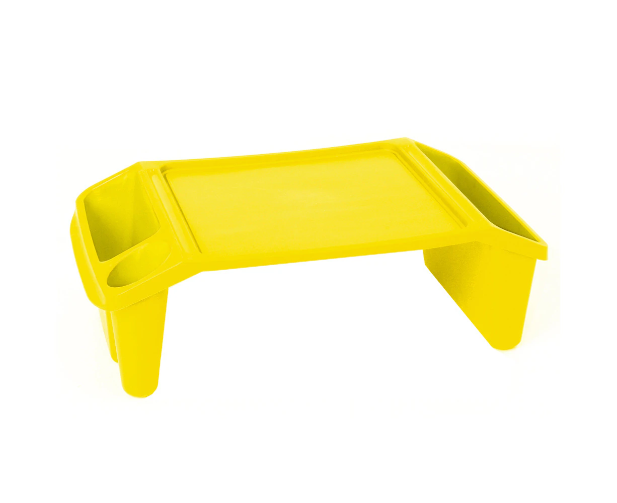 Tuff Play 56x36cm Learner Kids Lap Table Children Desk 3y+ w/ Cup Holder Yellow