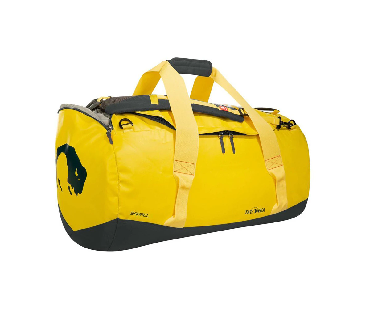 Tatonka Heavy Duty Waterproof Tarpaulin Barrel/Duffle Bag/Luggage L/85L Yellow