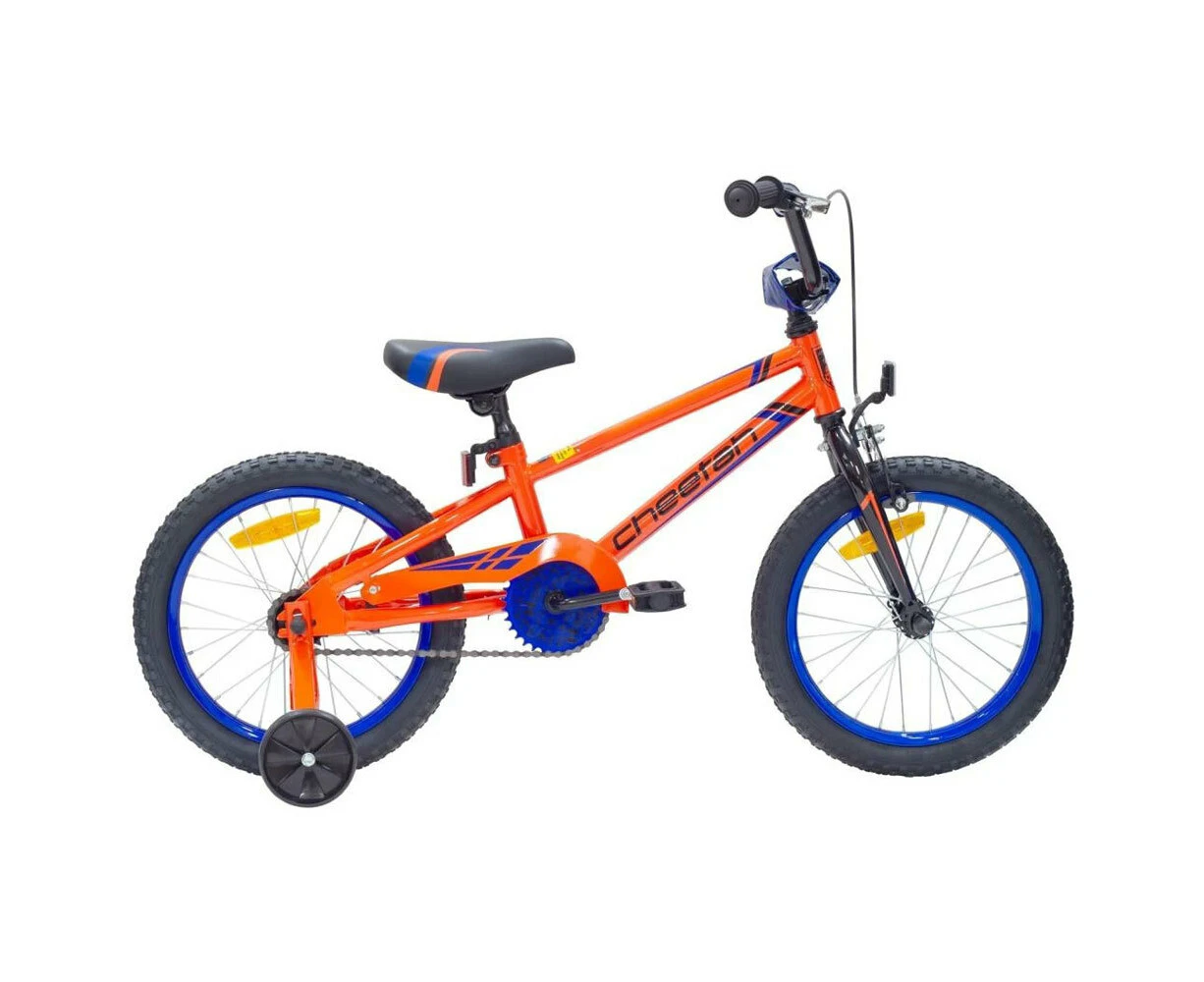 Cheetah Amigo Boys Jr 16 Inch Pedal Bike/Bicycle w/Training Wheels ORA Kids 3-6y