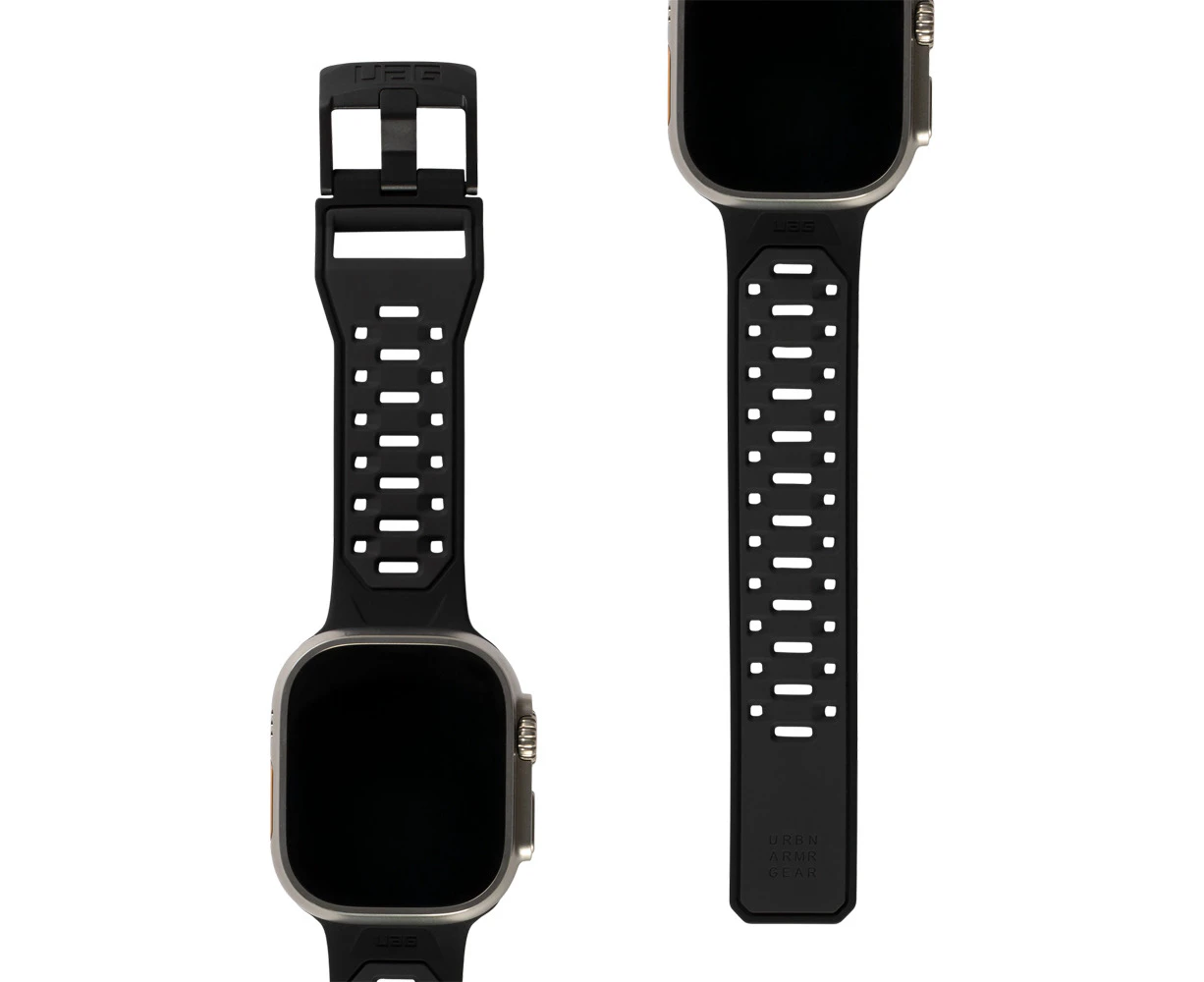 Urban Armour Gear Civilian Strap Band For Apple watch 49/45/44/42mm Graphite BLK