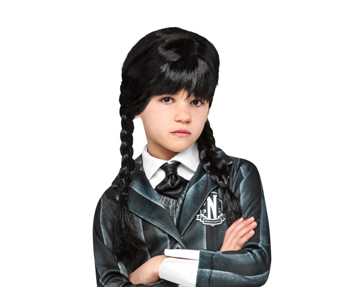 Wednesday Addams Wig for Kids - Wednesday (Netflix)