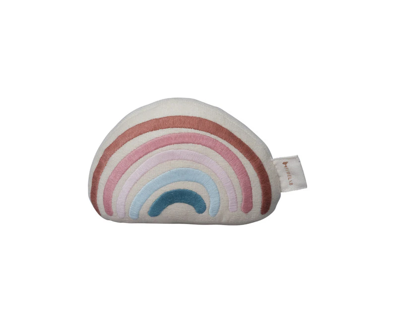 Fabelab Rainbow 16x9.5cm Music Box Organic Cotton Baby/Infant 0m+ Cuddle Pillow