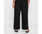 Target Plus Size Suit Pants - Black