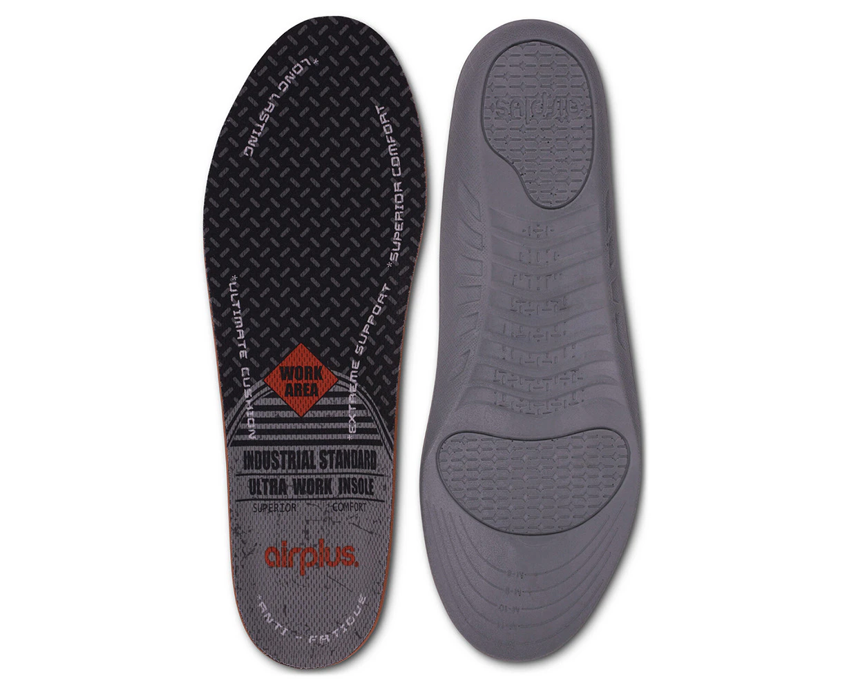 Airplus US Men 7-13 Ultra Work Memory Insole Anti-Fatigue Comfort Shoes Inserts