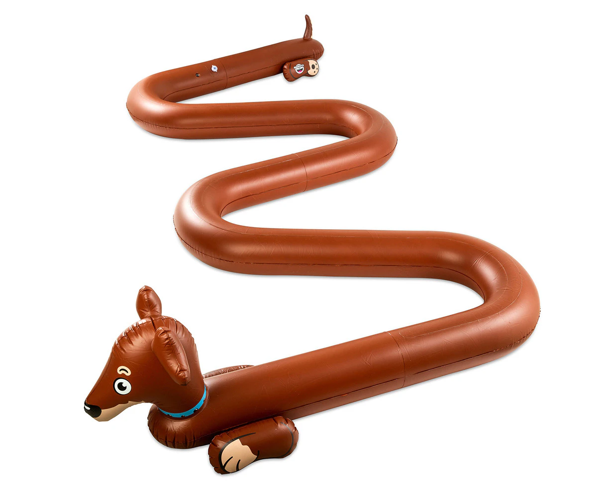 BigMouth Inc. Inflatable Weiner Dog Water Sprinkler Kids Outdoor Garden Toy