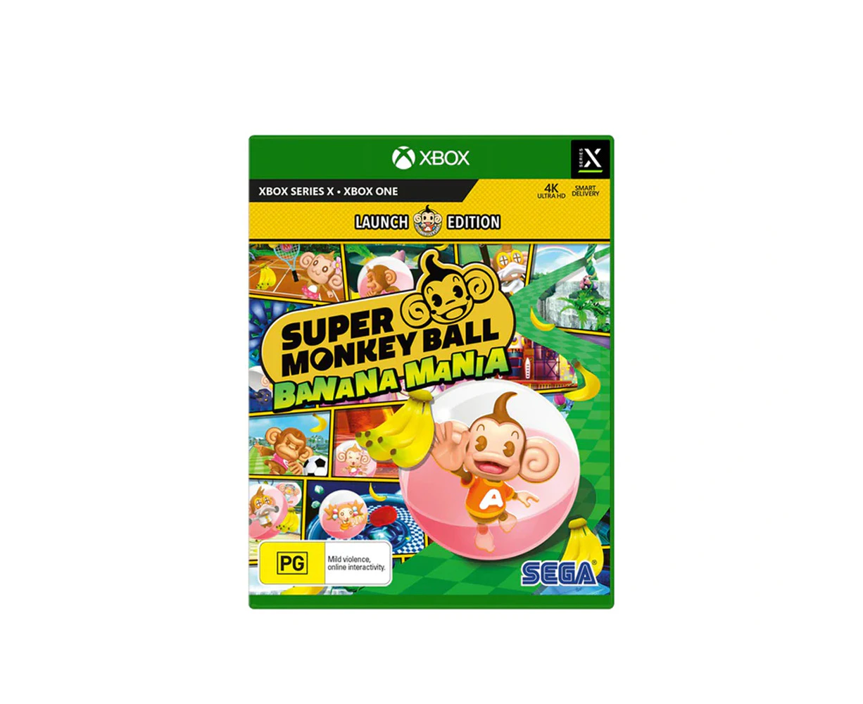 Xbox Series X Super Monkey Ball: Banana Mania Multiplayer Party Videogame