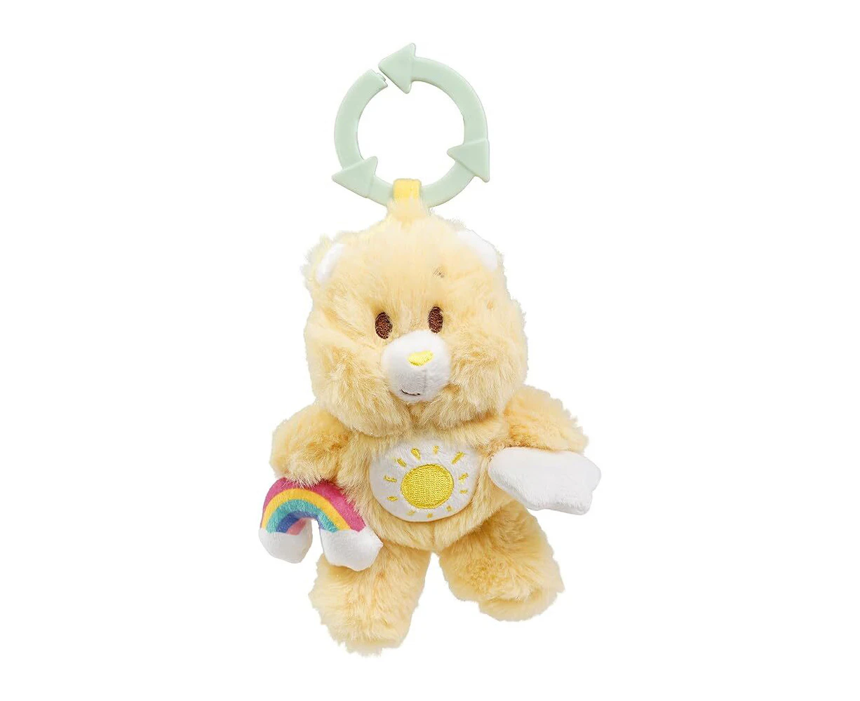 Resoftable Care Bears Baby/Toddler Stroller Size Plush Toy - Funshine Bear 0y+