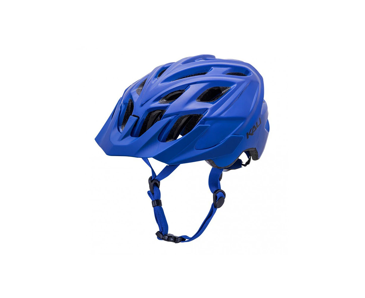 Kali Chakra 52-57cm Solo Cycling Helmet Protection Safety Gear S/M Solid Blue