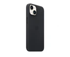 Apple Leather Phone Case With MagSafe Magnetic Connection Midnight For iPhone 14