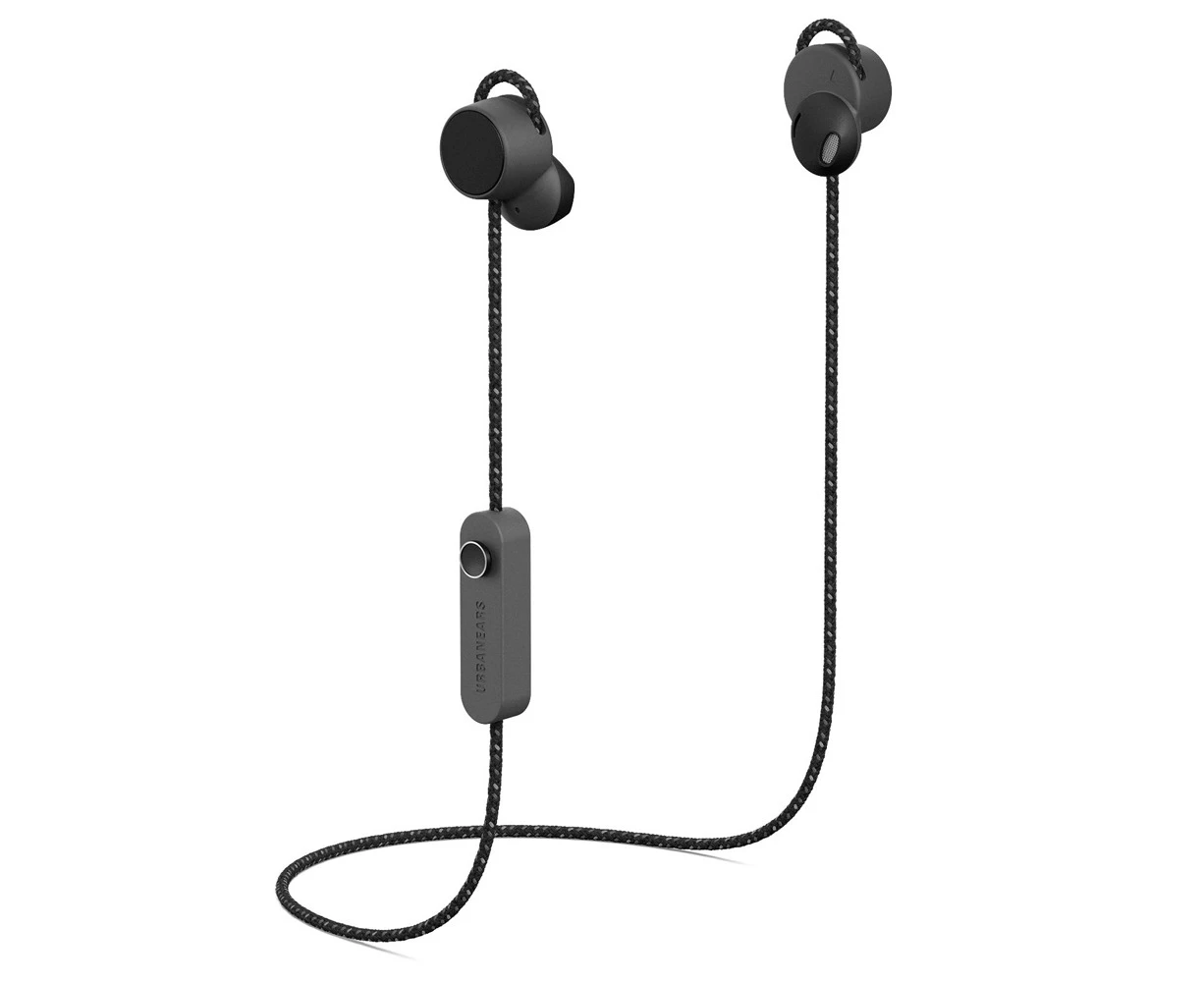 Urbanears Jakan Wireless Magnetic Bluetooth Earphones/Earbuds Set Charcoal Black