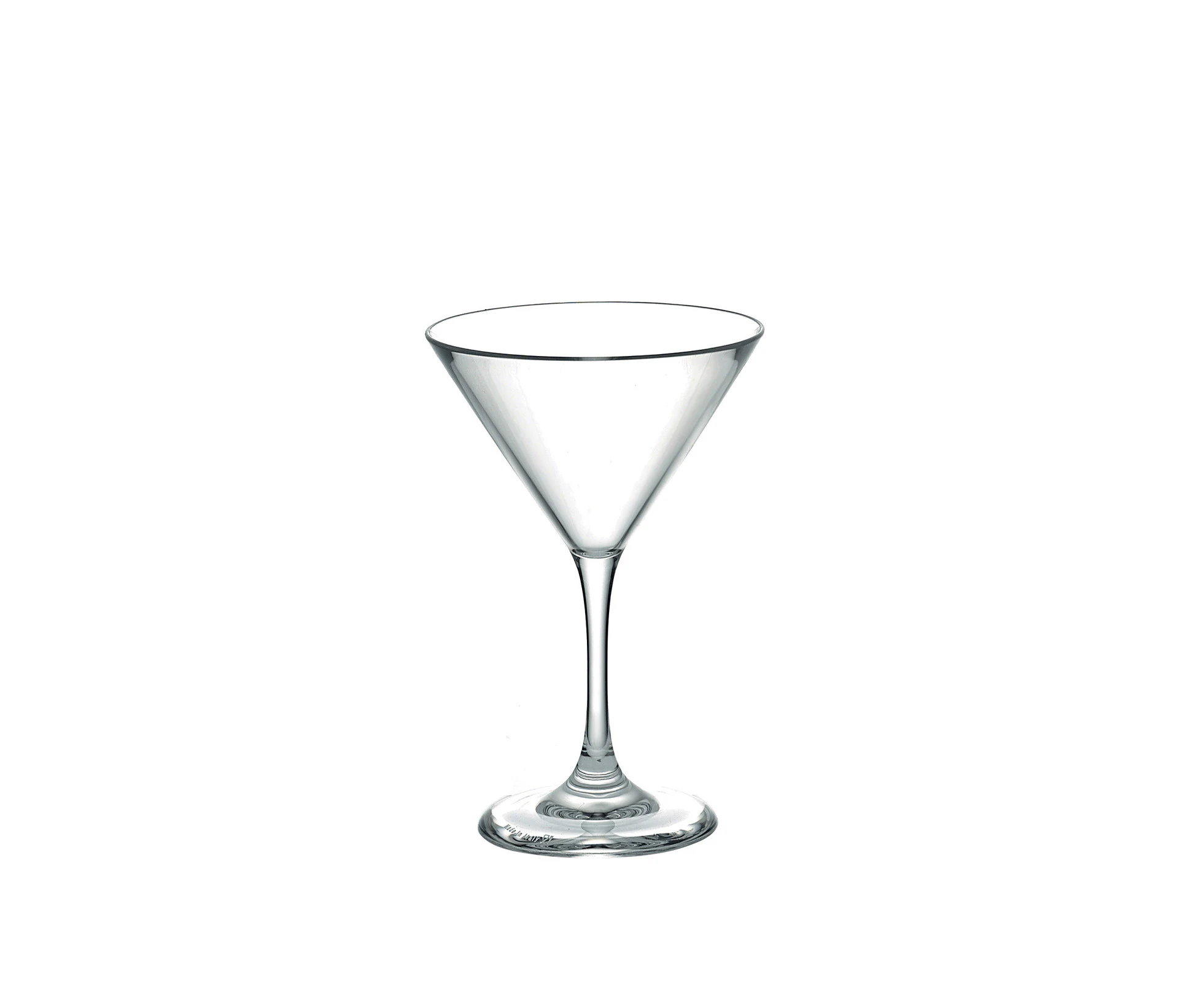 Guzzini Happy Hour 160ml 14.5cm Cocktail Glass Plastic Drinking Glassware Clear