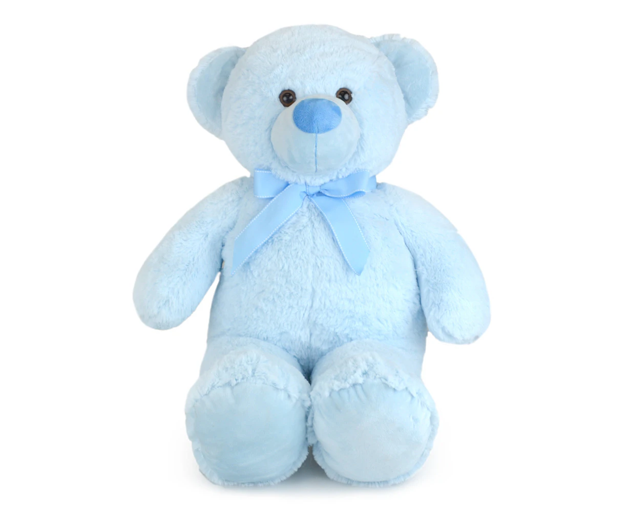 My Buddy Bear 90cm Nursery Soft Plush Stuffed Toy Kids/Children Toddler 3y+ Blue