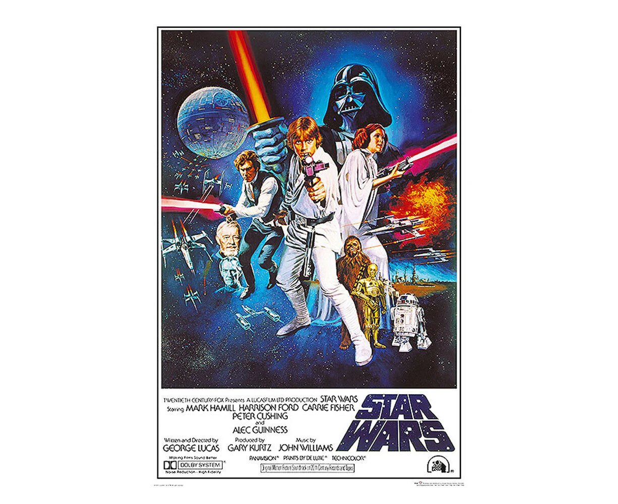 Impact Merch Star Wars Luke Gun Room Wall Display Regular Sized Poster 92x61cm