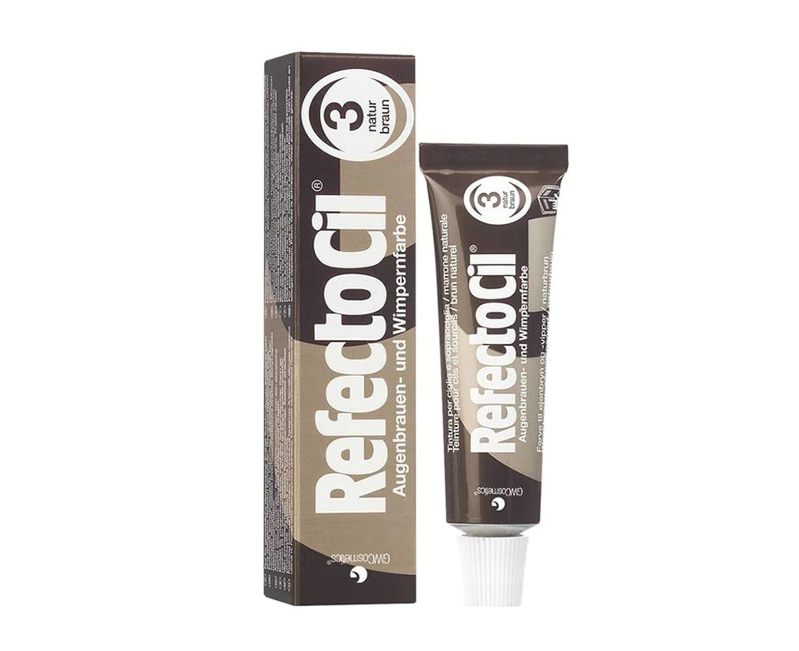 Refectocil Eyelash & Eyebrow Tint Natural Brown No. 3 15ml