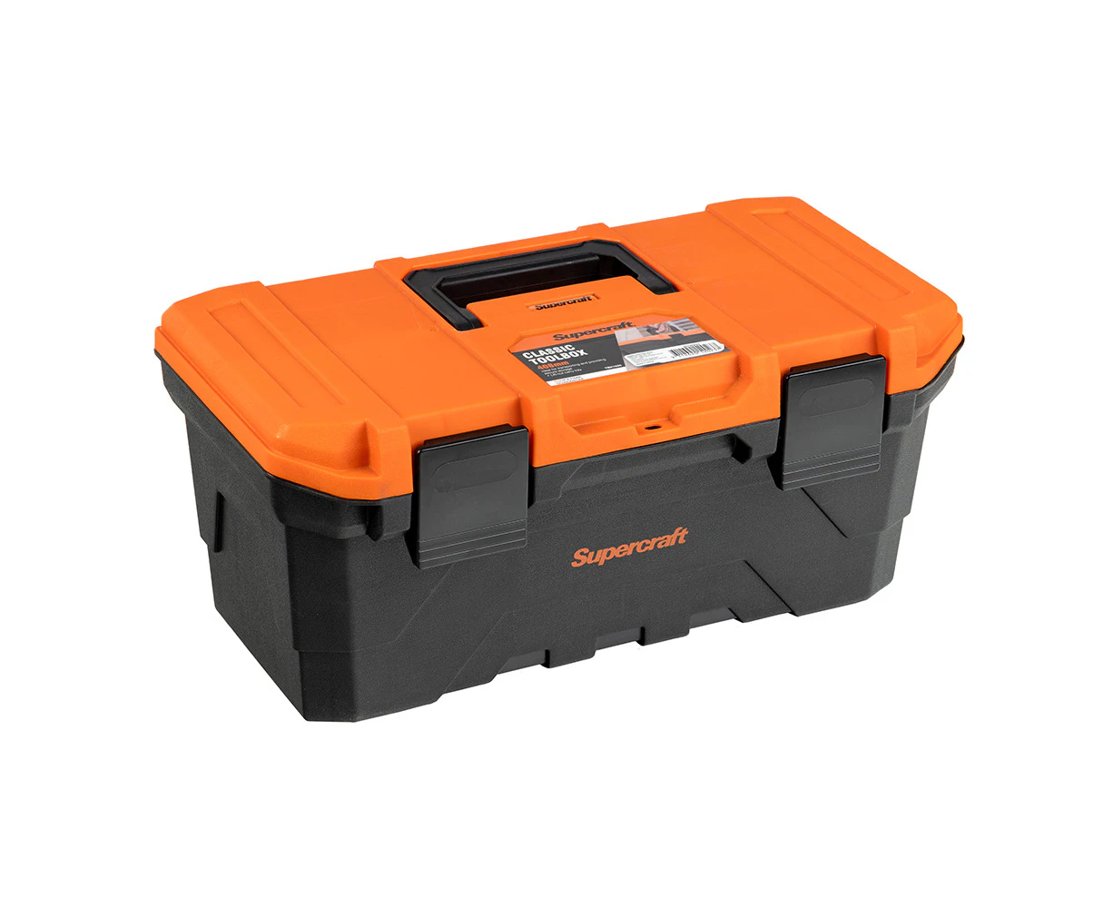 Supercraft Classic Toolbox Durable Portable Home Improvement Tool Storage 408mm