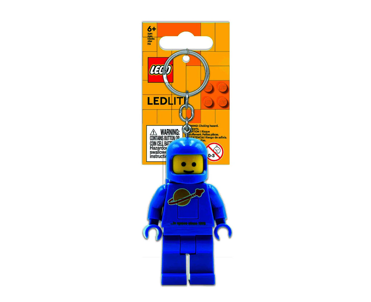 Lego Kids/Children Spaceman Key Light Minifigure Keychain Keyring