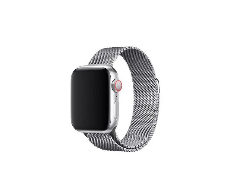 3sixT Stainless Steel Mesh Band Wrist Strap/Loop For 38/40mm Apple Watch Silver