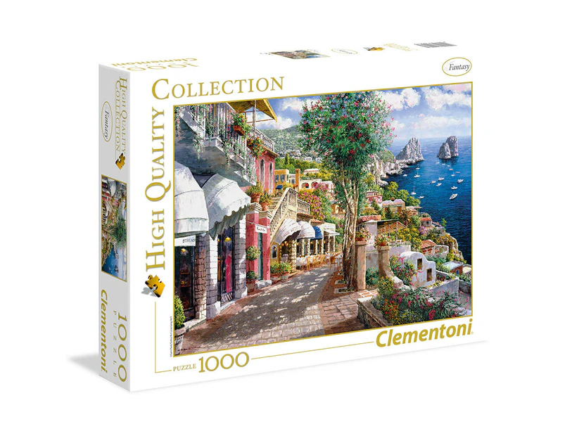 1000pc Clementoni High Quality 69cm x 50cm Capri Jigsaw Puzzle Kids Game Toy 8y+