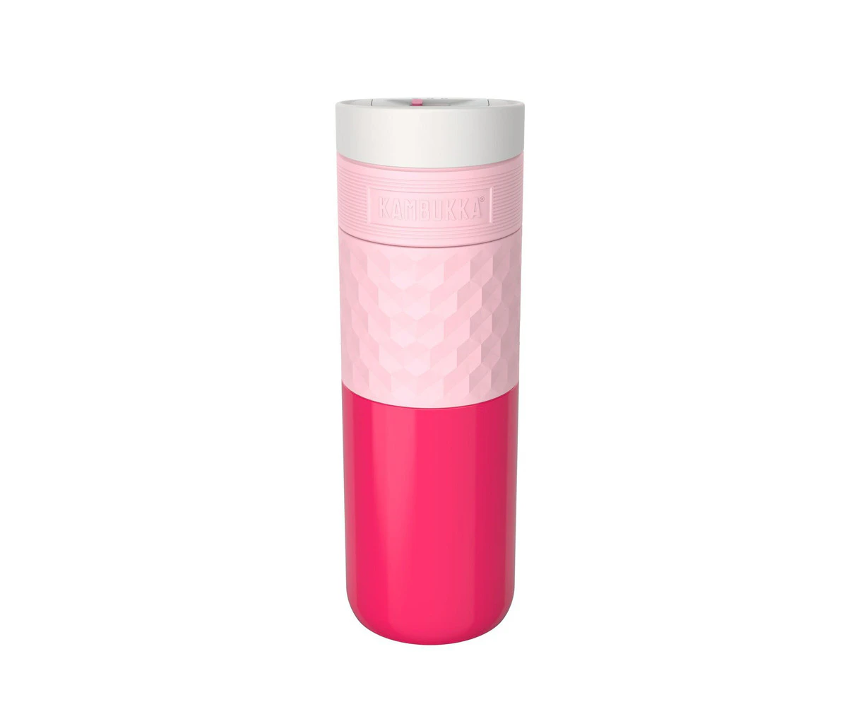 Kambukka Etna Grip 500ml Stainless Steel Tumbler Travel Coffee Mug Diva Pink