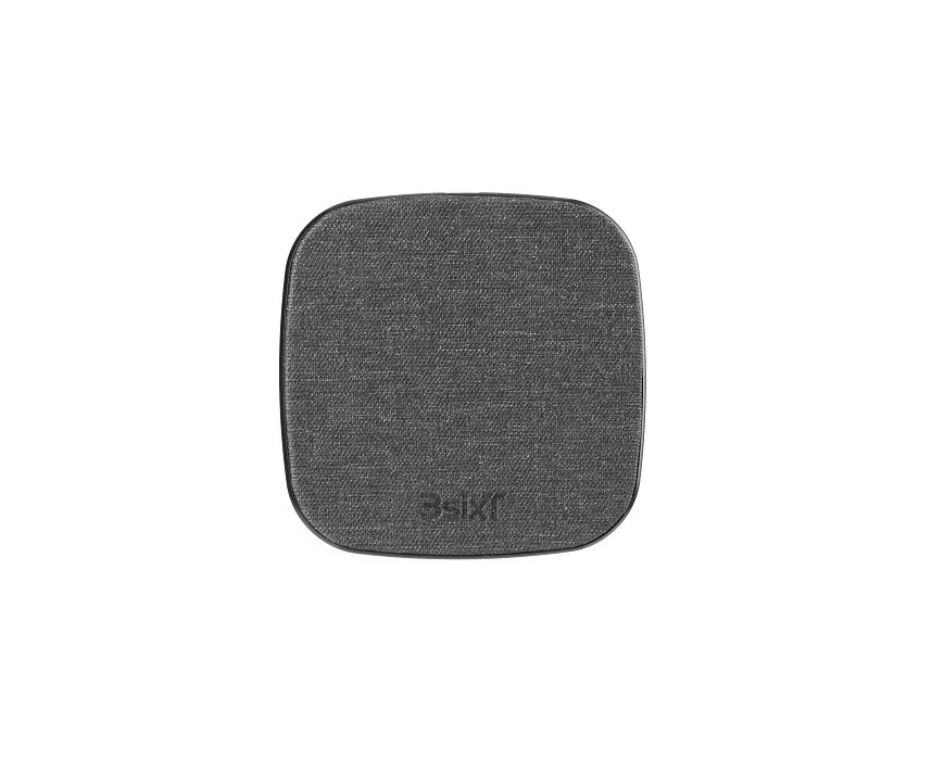 3sixT Single Wireless Charger Anti-Slip Pad For Qi-Enabled Smartphone 15W Black