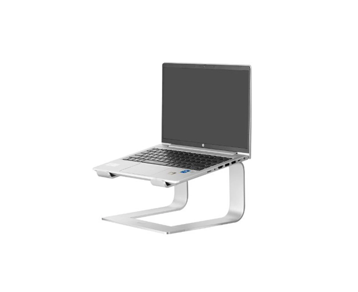 3SixT Silver Aluminum Portable/Foldable Ergonomic Laptop Mount/Stand Tray Holder