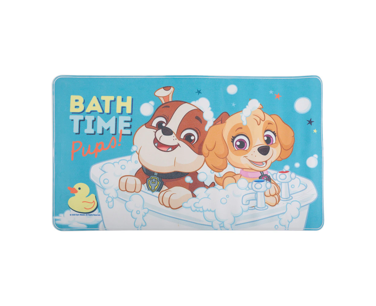 Haven Paw Patrol TPE Kids/Children Non-Slip Bath Mat Rectangle Bathroom Rug 12m+