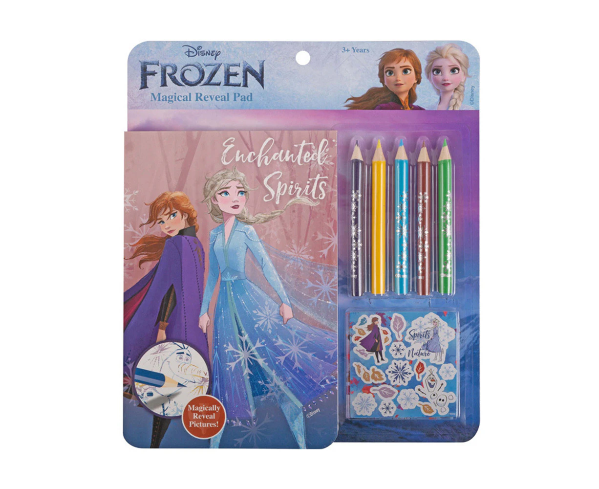 Disney Frozen 2 Magic Reveal Pad Kids/Children Art/Craft Activity Kit Set 3y+