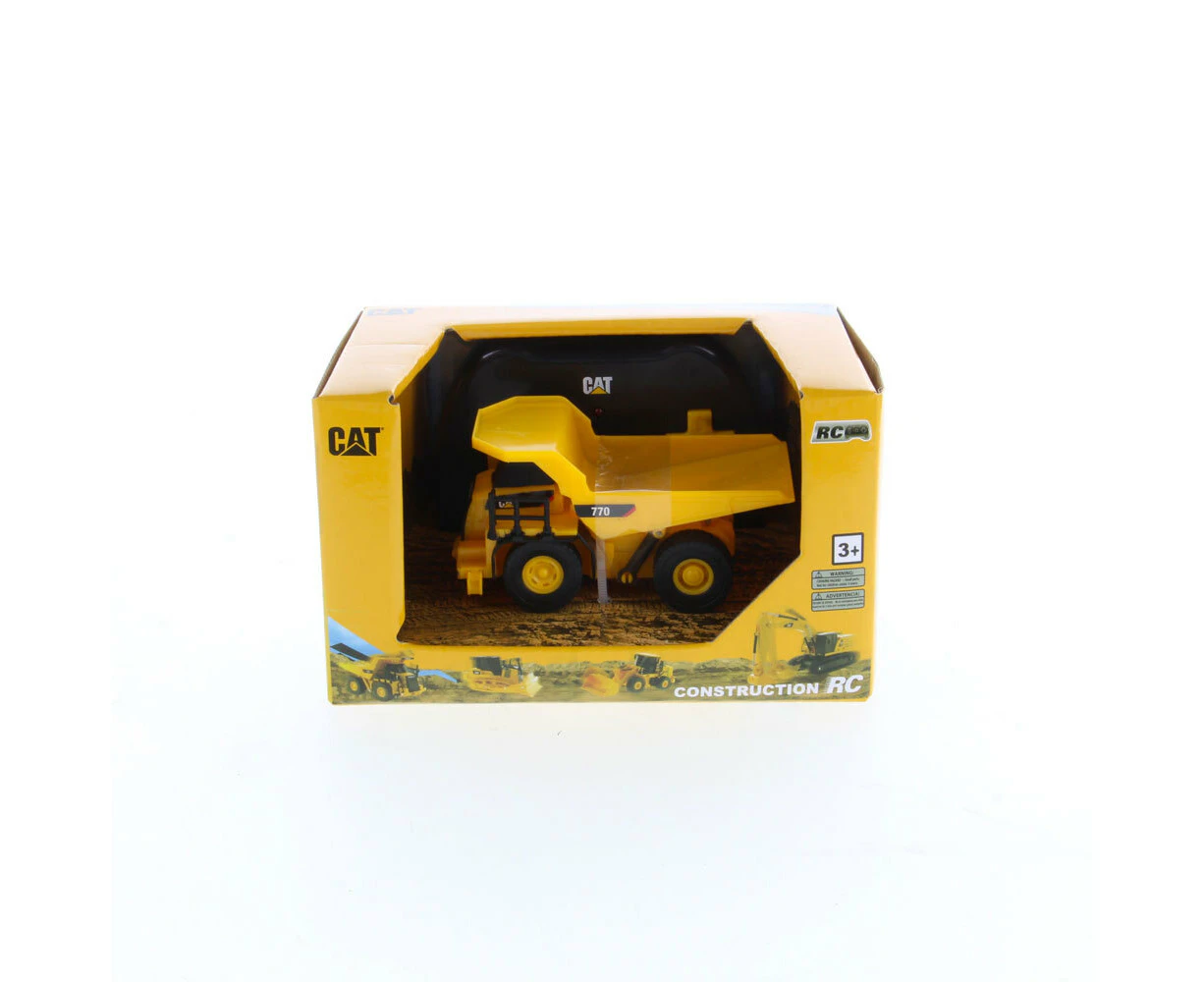 Diecast Masters Mini CAT 770 RC Radio Controlled Mining Truck Model Kids Toy 8y+