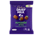 12pc Cadbury Dairy Milk Peppermint Bites 142g Chocolate Confectionery Candy