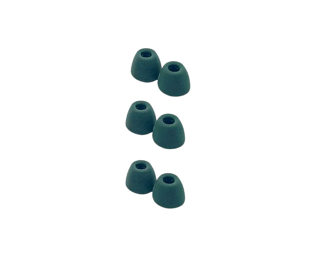 3 Pairs of Medium Pine Foam Earbud Tips for Apple Airpods Pro Generation I & II