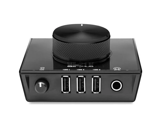 M-Audio Air Hub Port USB Monitoring Audio Interface w/ Headphone Output Black