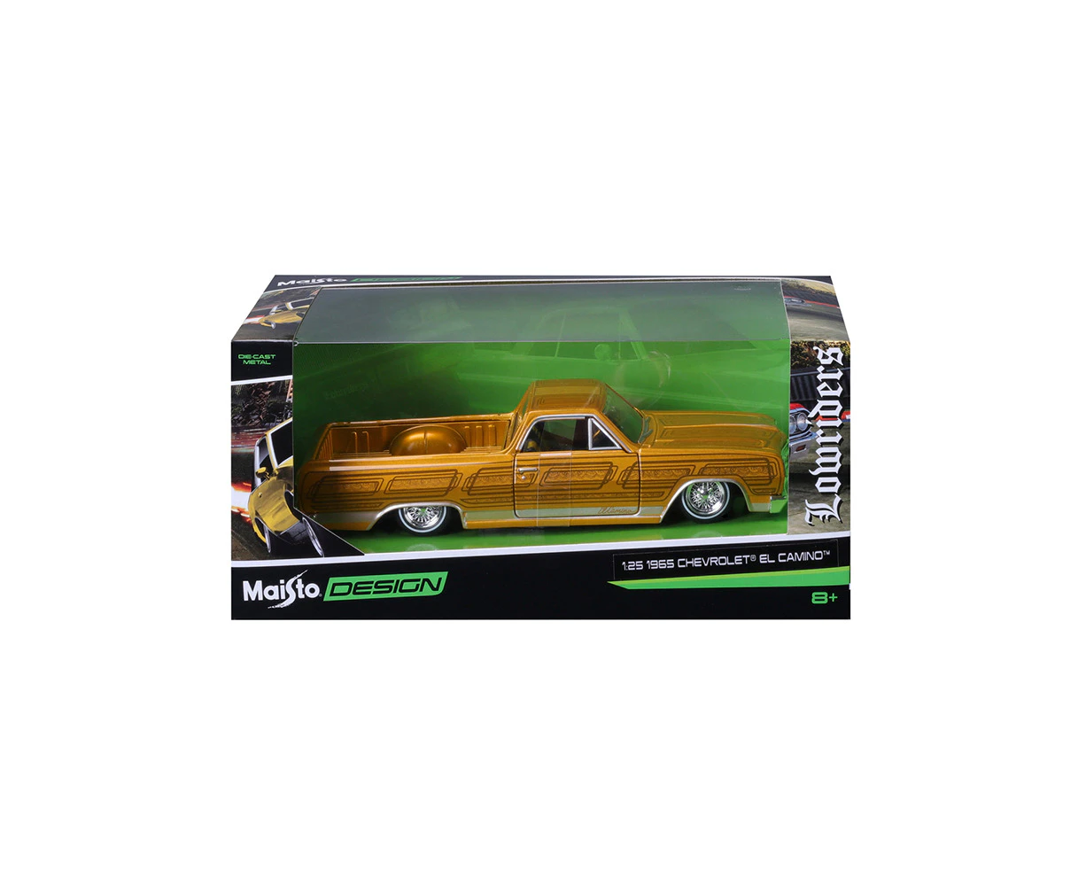 Maisto 1:24 Design Lowriders Chevrolet El Camino Kids/Childrens Model Car Toy 8+