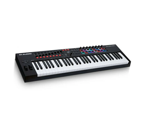 M-Audio Oxygen Pro 61 USB 96cm Keyboard Controller Semi-Weighted 61-Key MIDI BLK