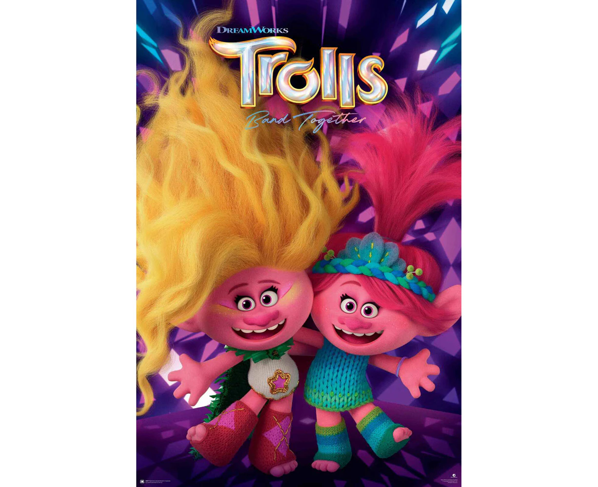 Impact Merch Trolls 3 Poppy & Diva Room Wall Decor Regular Sized Poster 92x61cm