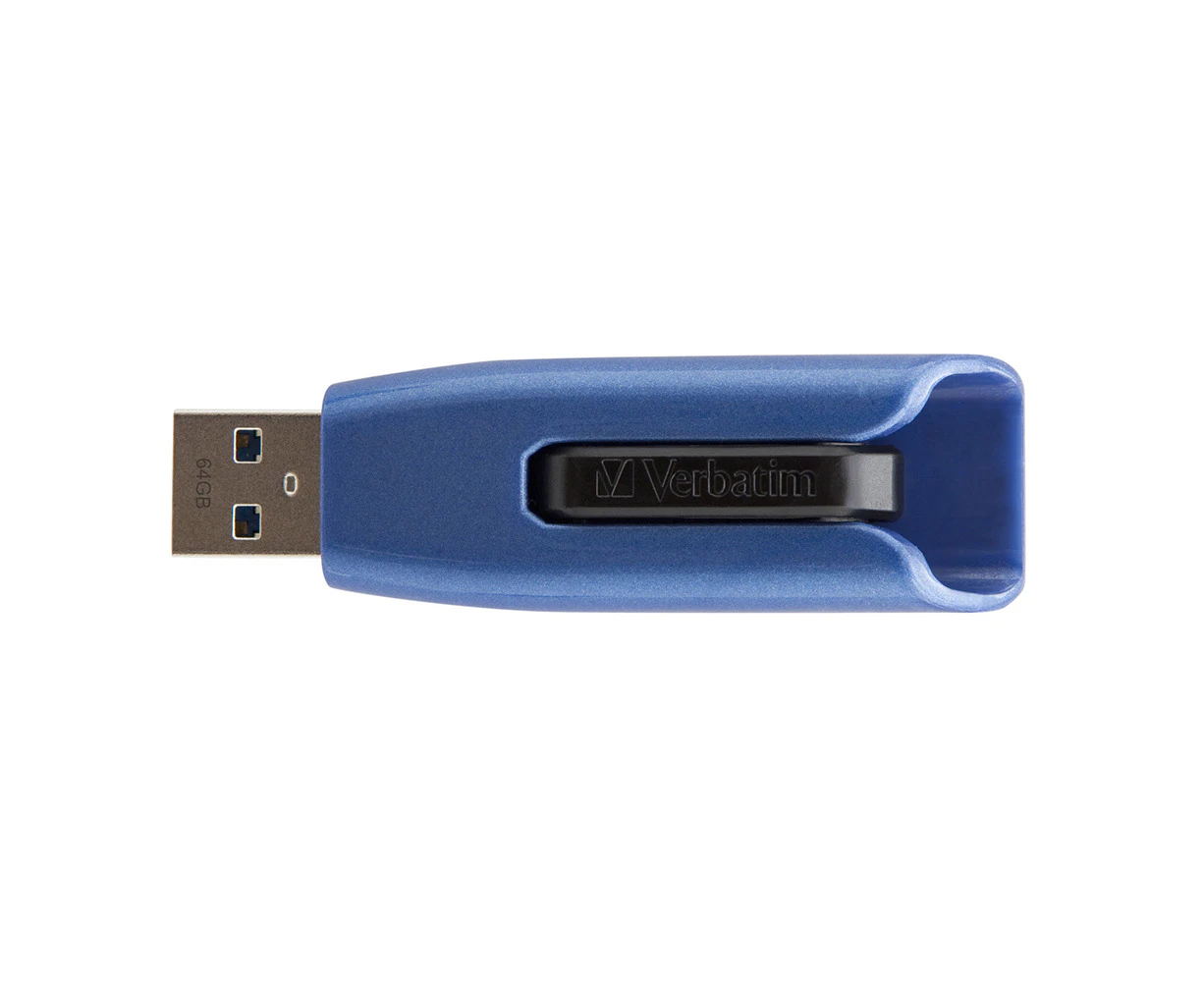 Verbatim Store'n'Go V3 Max High Performance 64GB USB Stick Drive For Laptop/PC