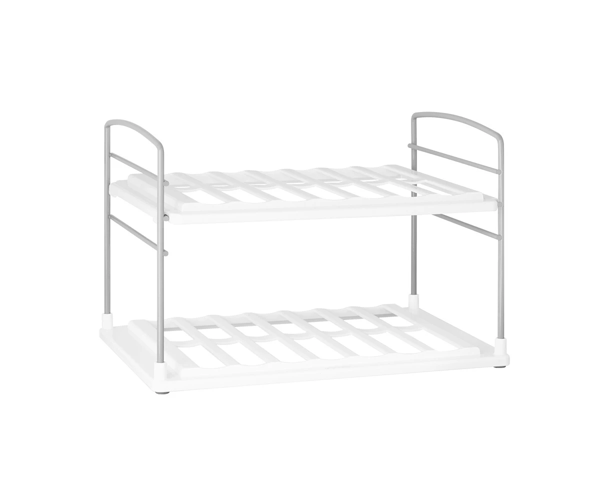 Youcopia Upspace 2-Shelf Drink Bottle Shelving Organiser Rack 29x19x19cm