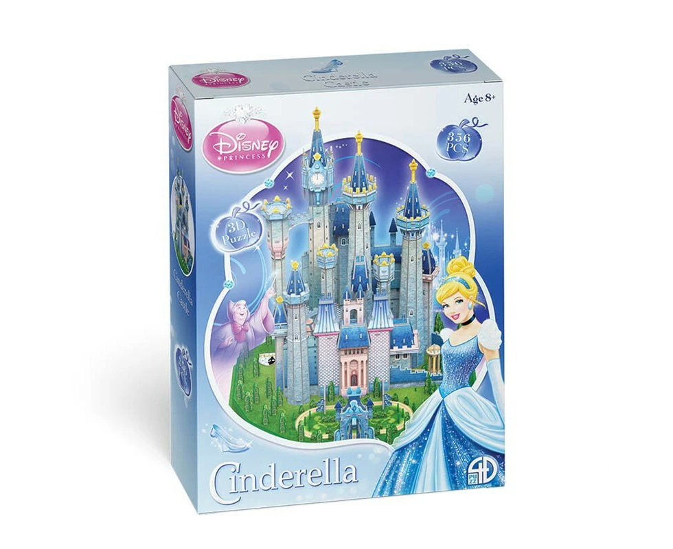 Disney Princess 4D Puzzle Cinderella Castle Model Kit Kids Educational Toy 8+