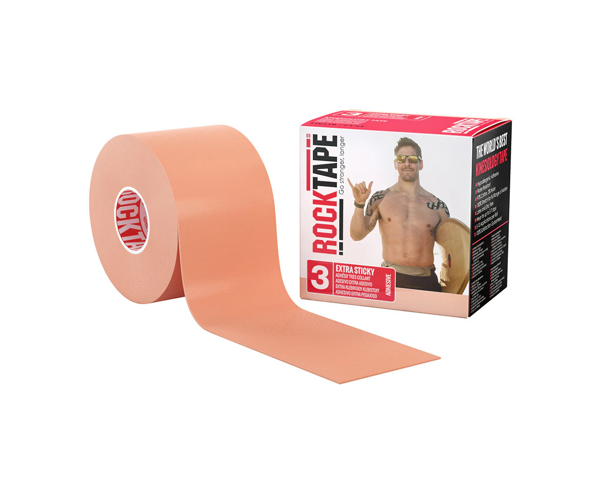 RockTape 5cmx5M H20 Roll Hypoallergenic Sports Injury Physio Kinesiology Tape BG