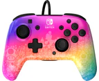 PDP Gaming Rematch Wired Gaming Controller For Nintendo Switch Star Spectrum