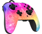 PDP Gaming Rematch Wired Gaming Controller For Nintendo Switch Star Spectrum