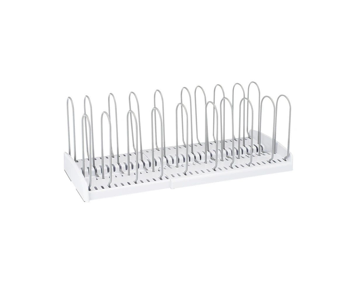 Youcopia Storemore Expandable Pan & Lid Storage Organiser Rack 55x19x16cm