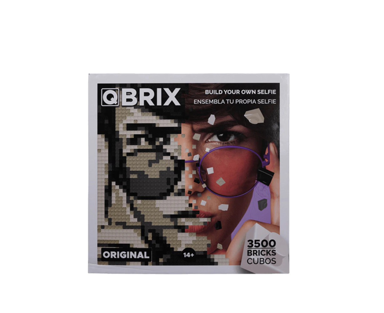 Mozabrick 3500 Bricks Qbrix Original Personalised Pixel Art Set Crafts DIY 14y+