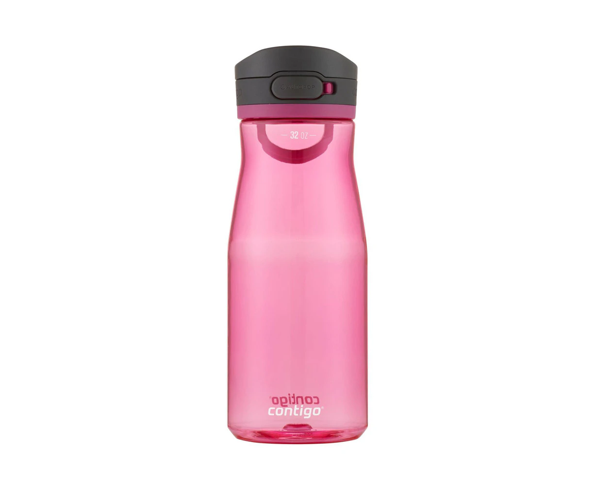 Contigo Jackson Autopop 946ml Water Bottle Travel Drink Container Dragon Fruit