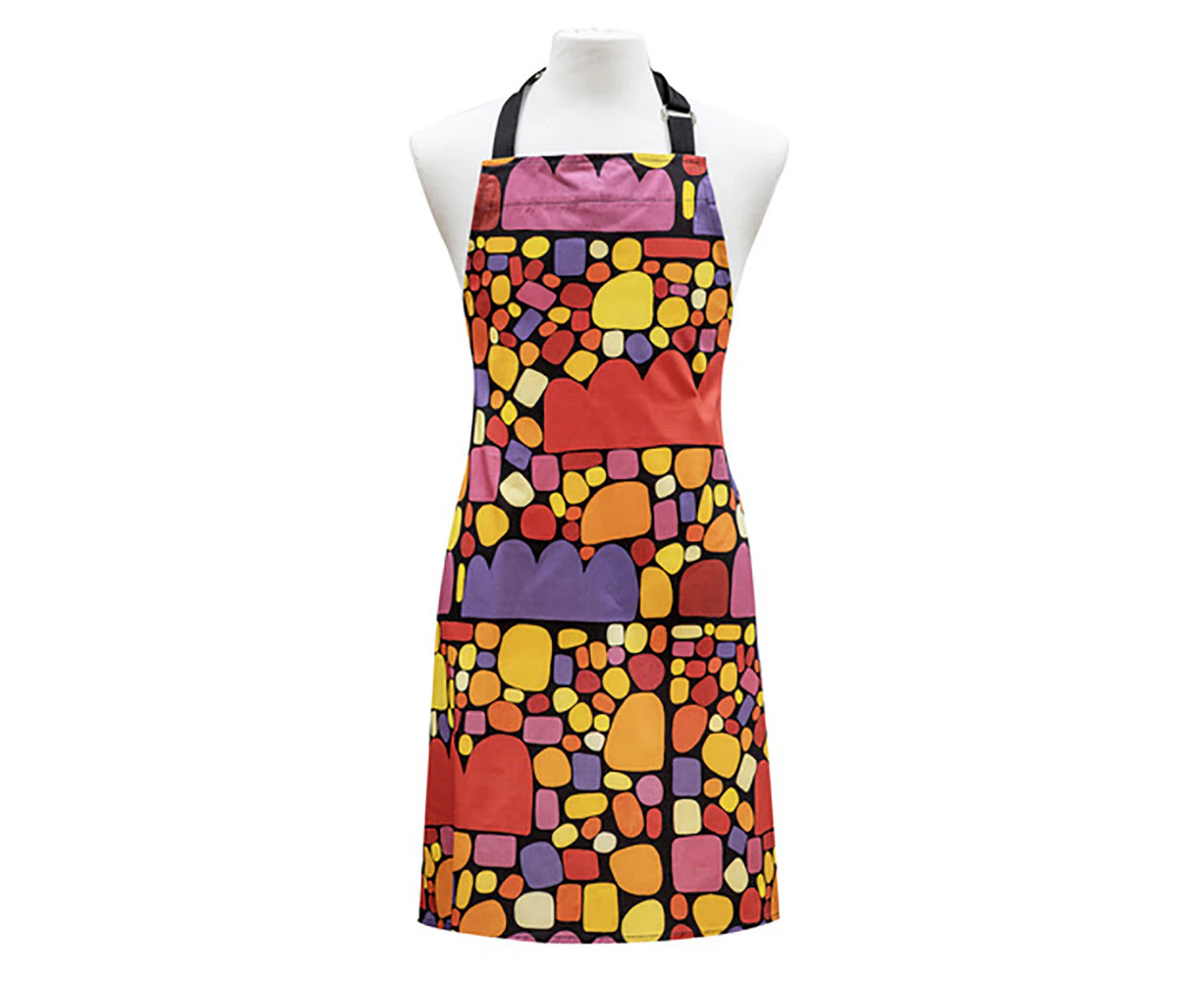 Ashdene Puli Puli Printed 70x89cm Cotton Chef Adjustable Apron Kitchen Cooking