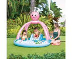 Intex Friendly Octopus Kids/Childrens Inflatable Pool Play Center Toy w/ Rings