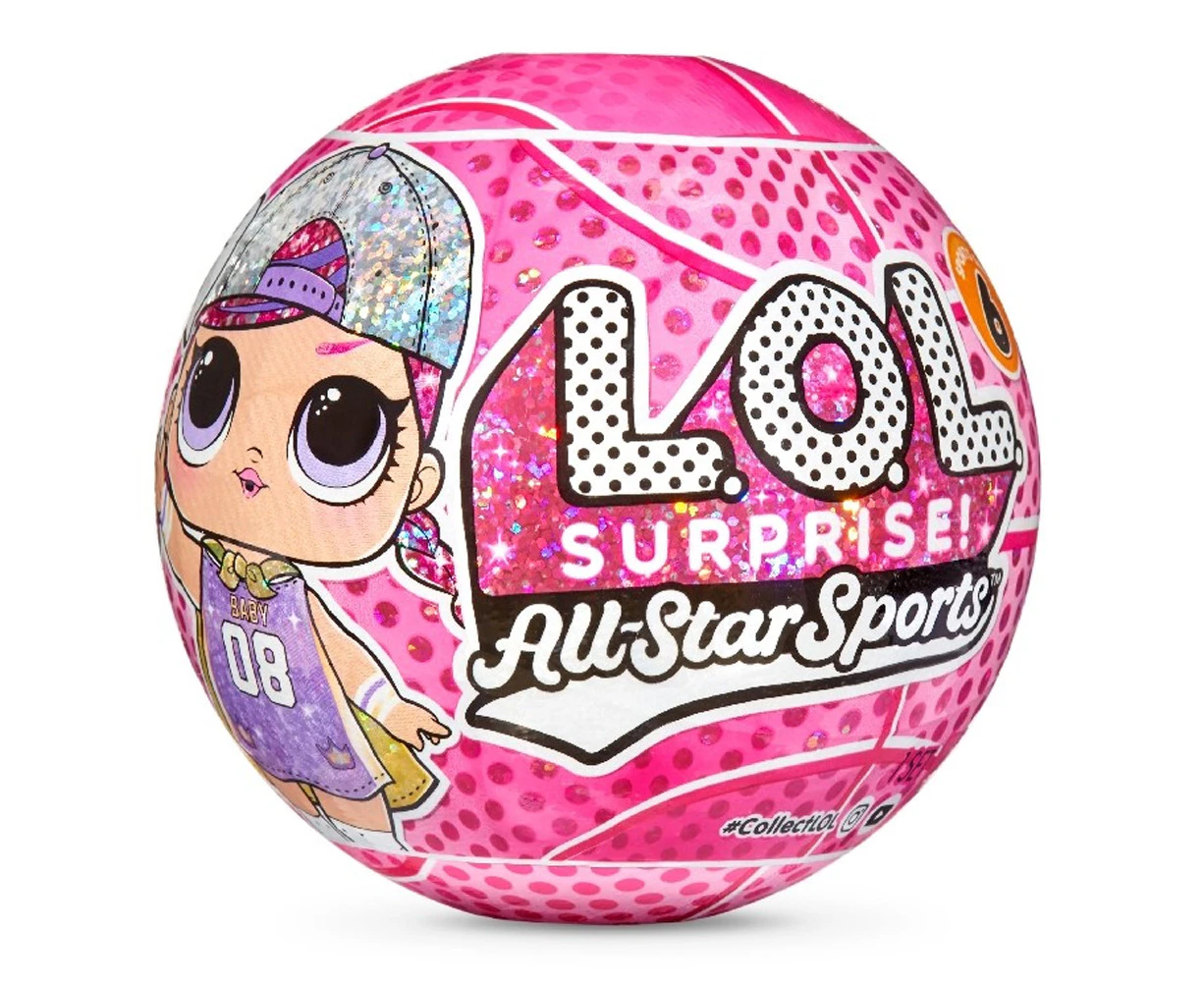 L.O.L Surprise All Star Sports Kids Dress Up Fashion Surprise Play Doll Assorted